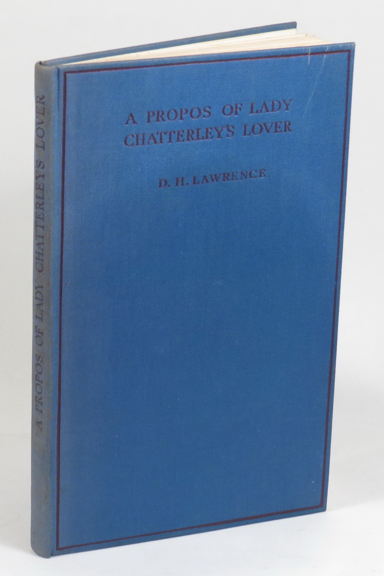 Image for A Propos of Lady Chatterley's Lover - being an essay extended from 'My Skirmish with Jolly Roger'