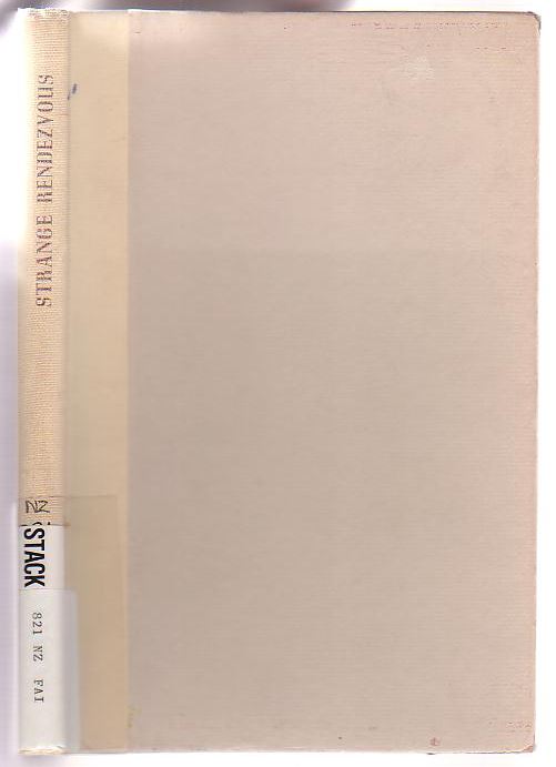 Image for Strange Rendezvous: Poems 1929-1941 with Additions by A. R. D. Fairburn