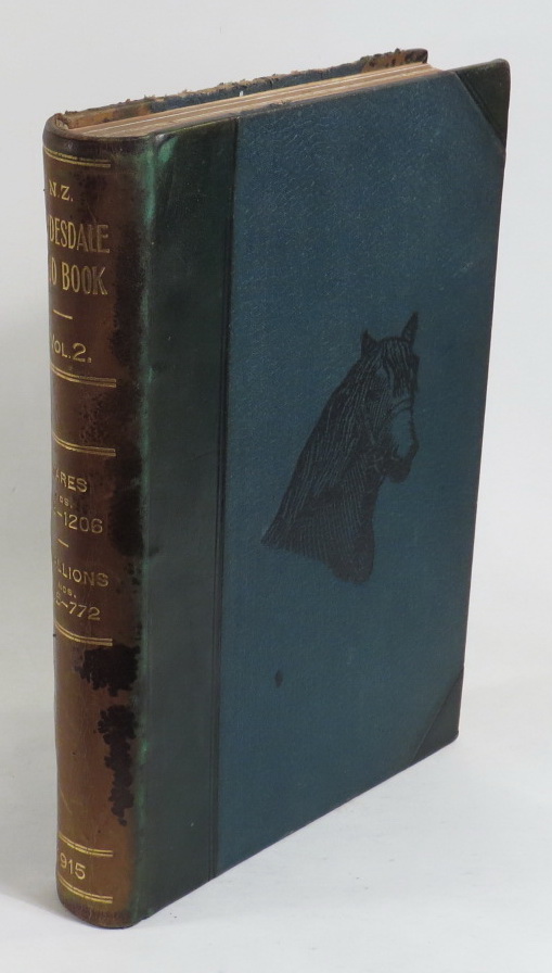 Image for The Clydesdale Stud Book Volume Second Containing Pedigrees of Mares & Stallions Foaled before 1st August, 1914, with Five Appendices, and a List of the Members of the Clydesdale Horse Society, As at 31st August, 1915