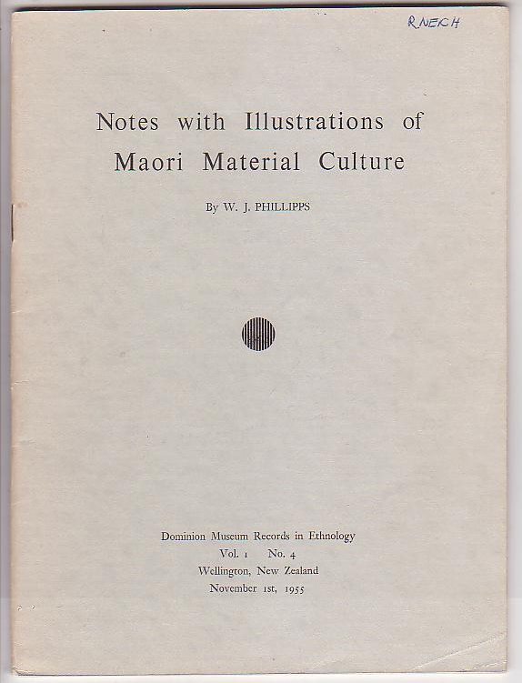 Image for Notes with Illustrations of Maori Material Culture