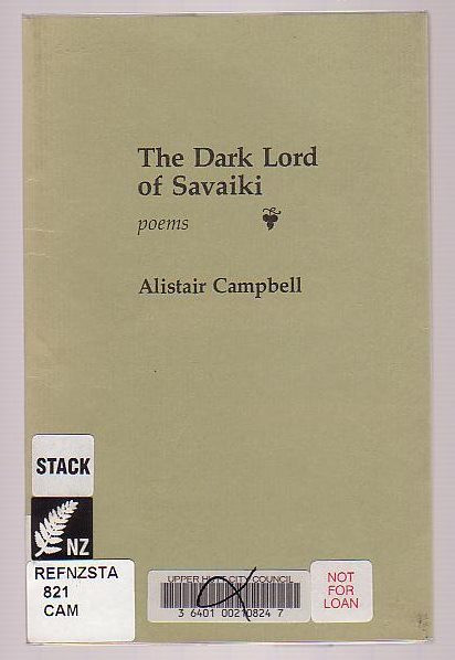 Image for The Dark Lord of Savaiki