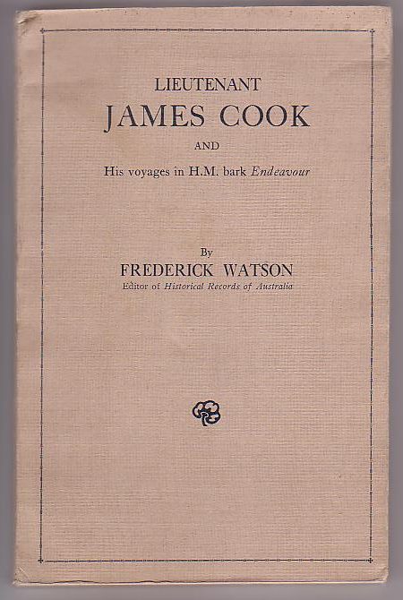 Image for Lieutenant James Cook and His Voyages in H. M. Bark Endeavour