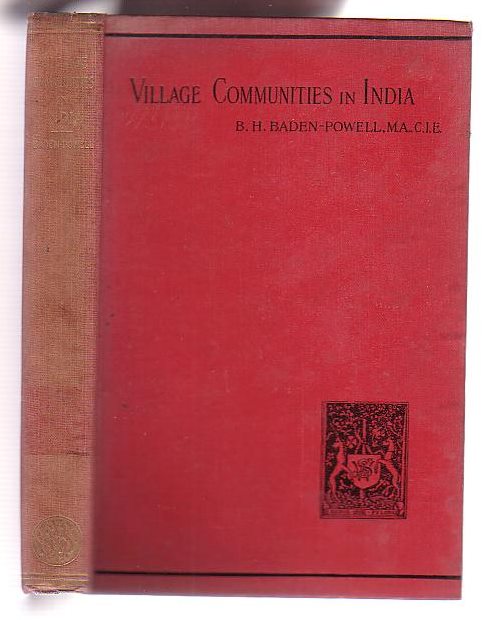 Image for The Origin and Growth of Village Communities in India