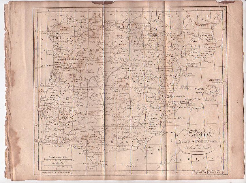 Image for Map - Spain and Portugal
