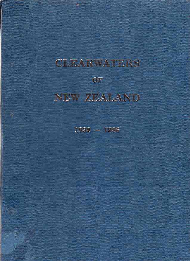 Image for Clearwaters of New Zealand 1838-1986