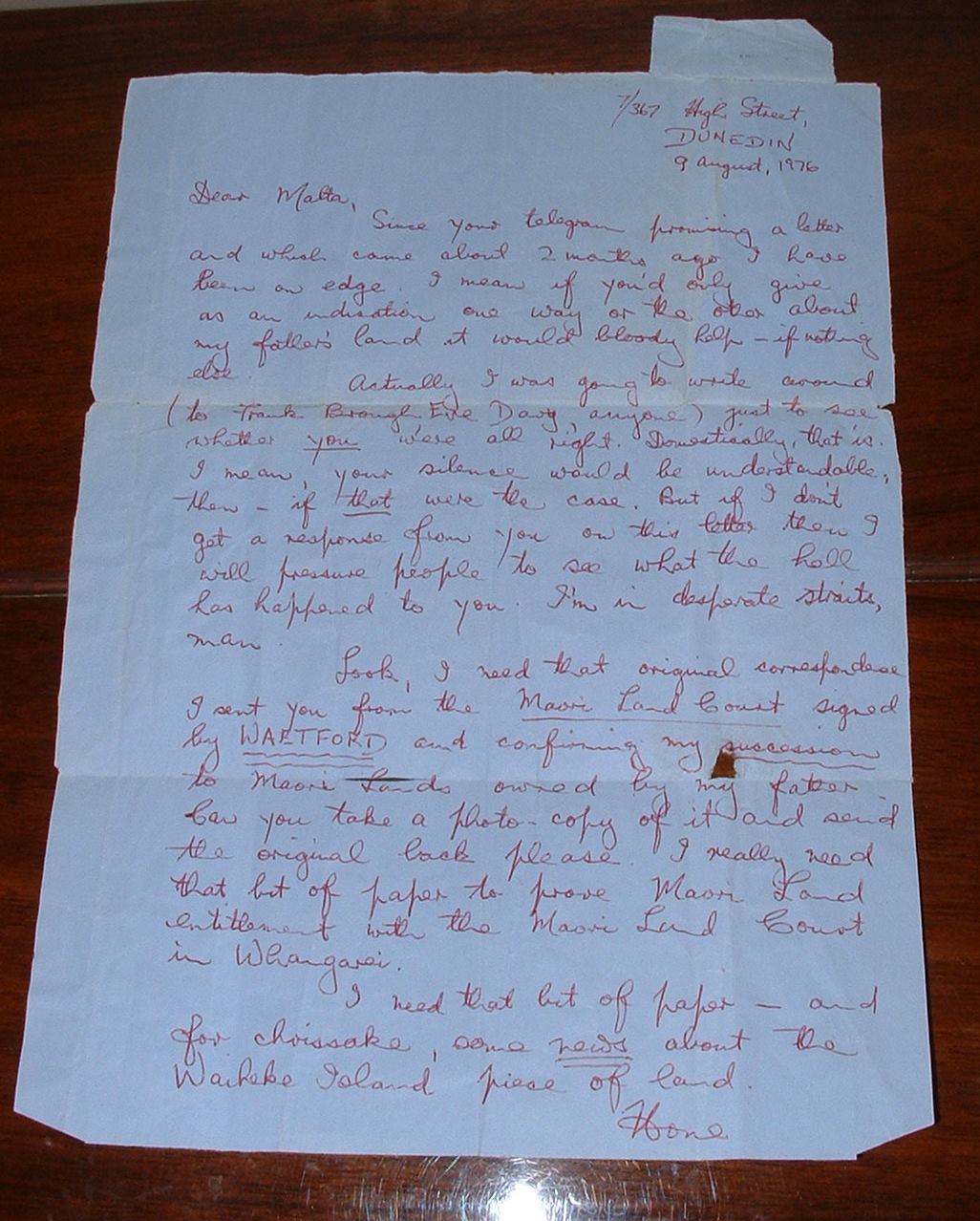 Image for Autograph Letter