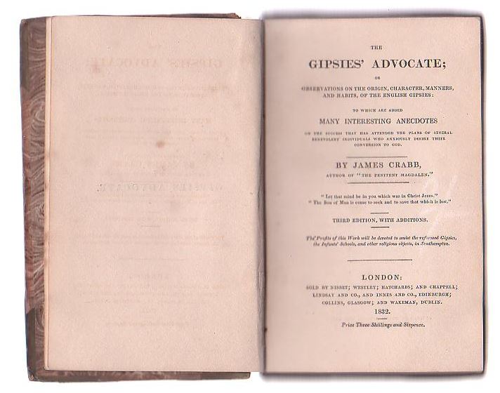 Image for The Gipsies' Advocate; or Observations on the Origin, Character, Manners, and Habits, of the English Gipsies