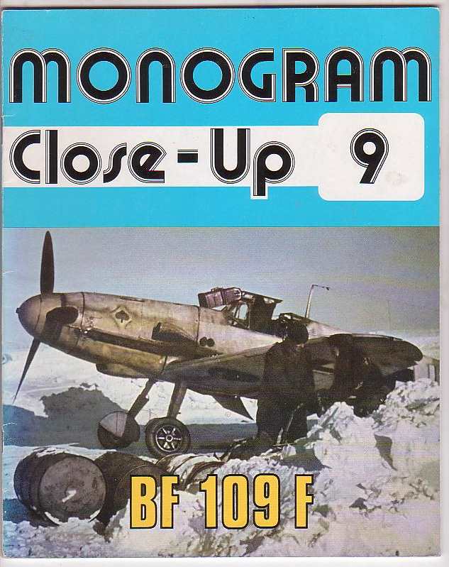 Image for Monogram Close-Up 9: BF 109 F