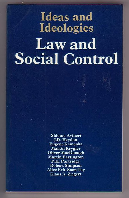 Image for Law and Social Control
