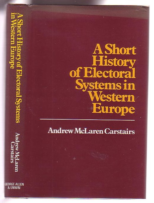 Image for A Short History of Electoral Systems in Western Europe