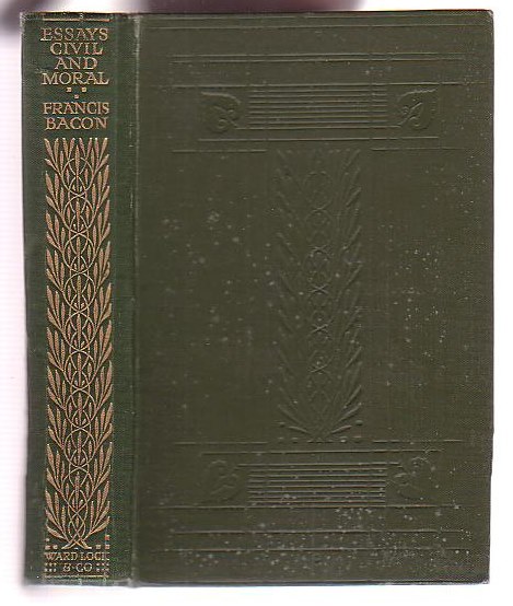 Image for Essays Civil and Moral