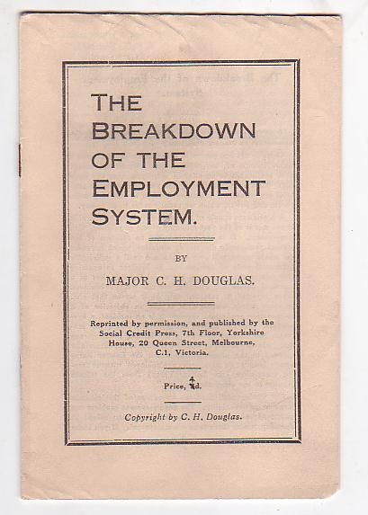Image for The Breakdown of the Employment System