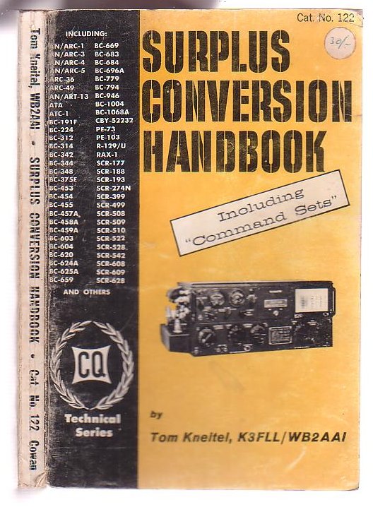 Image for Surplus Conversion Handbook: Including "Command Sets"