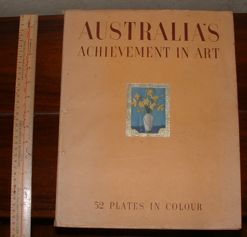 Image for Australia's Achievement in Art: Special Number of "Art in Australia" Issued in Commemoration of Australia's 150th Anniversary