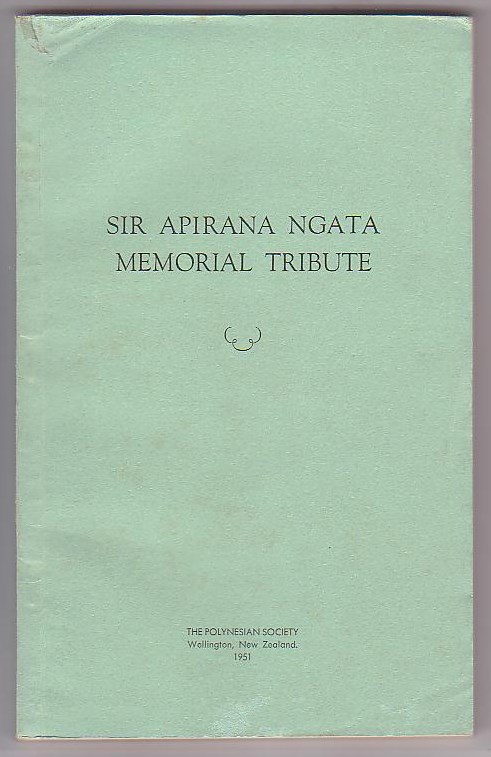 Image for Sir Apirana Ngata Memorial Tribute