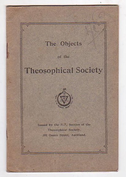 Image for The Objects of the Theosophical Society