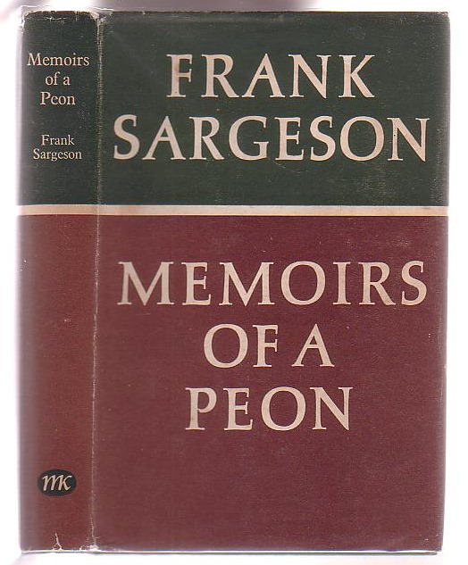 Image for Memoirs of a Peon