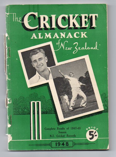 Image for The Cricket Almanack of New Zealand 1948