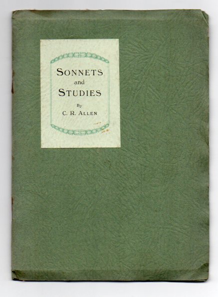 Sonnets and Studies: Essays in Biography and Autobiography Image for Sonnets and Studies: Essays in Biography and Autobiography