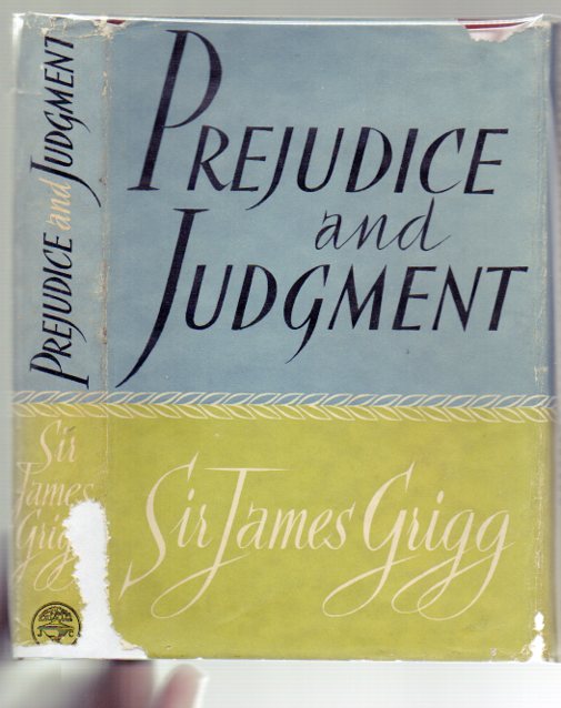 Image for Prejudice and Judgment