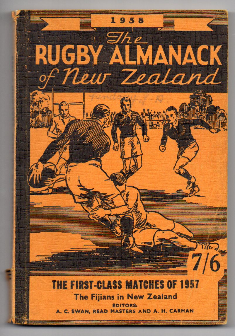 Image for The Rugby Almanack of New Zealand 1958