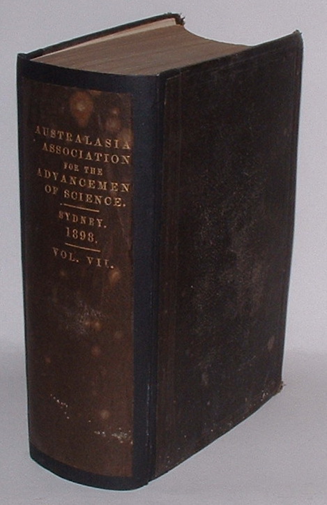 Image for Report of the Seventh Meeting of the Australasian Association for the Advancement of Science, held at Sydney, 1898