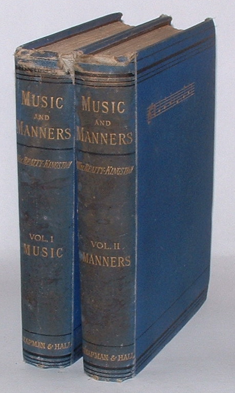 Image for Music and Manners: Personal Reminiscences and Sketches of Character. In Two Volumes.