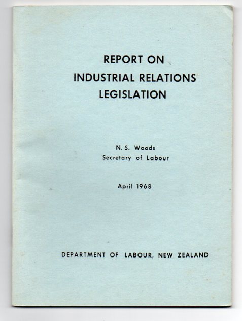Image for Report on Industrial Relations Legislation