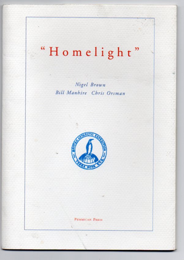 Image for "Homelight": An Antarctic Miscellany