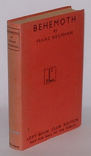 Image for Behemoth: The Structure and Practice of National Socialism