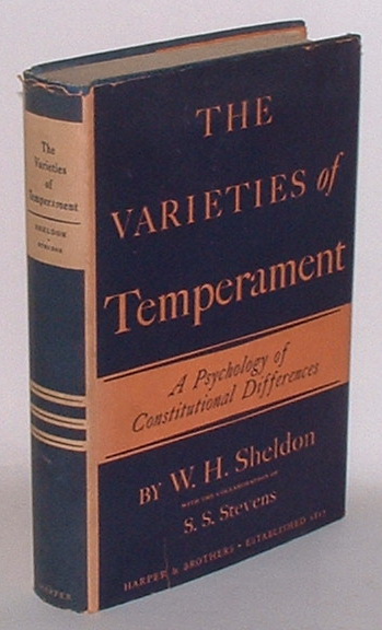 Image for The Varieties of Temperament: A Psychology of Constitutional Differences