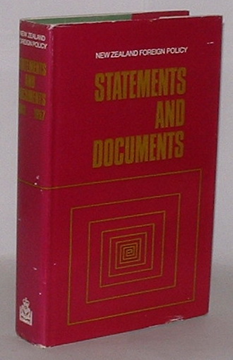 Image for New Zealand Foreign Policy - Statements and Documents - 1943-1957