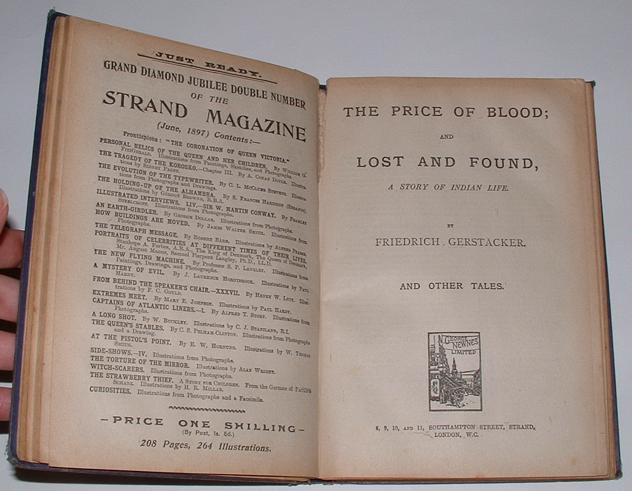 Image for The Price of Blood; and Lost and Found, A Story of Indian Life. And Other Tales. [bound with four others]