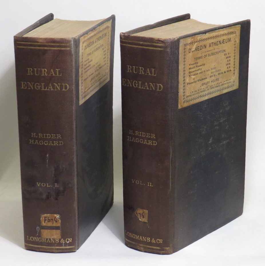 Image for Rural England: Being an Account of Agricultural and Social Researches Carried Out in the Years 1901 & 1902