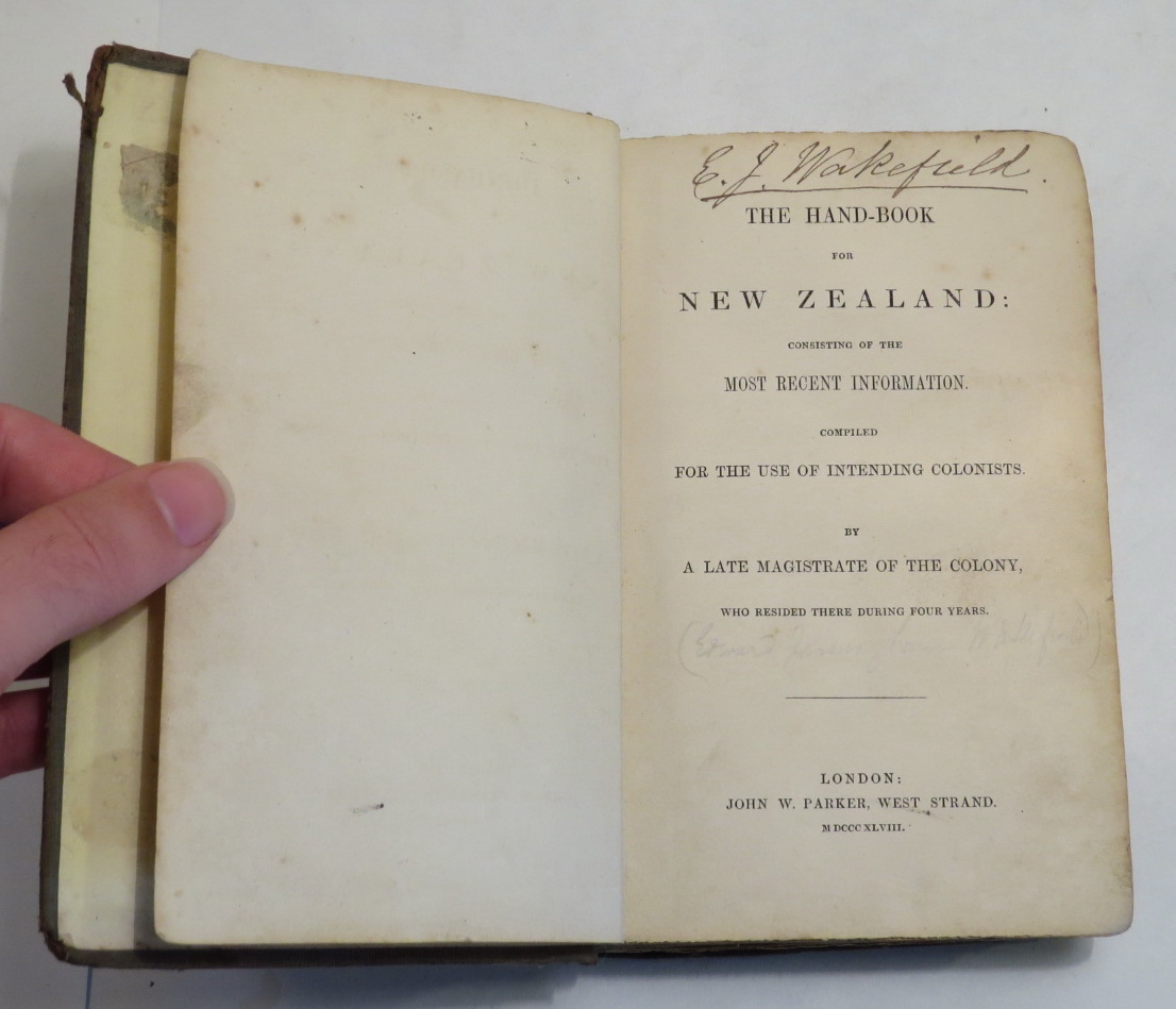 Image for The Hand-Book for New Zealand: Consisting of the Most Recent Information Compiled for the Use of Intending Colonists