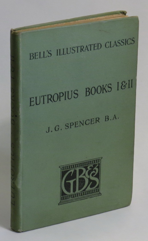 Image for Eutropii - Breviarium Historiae Romanae - Libri I, II