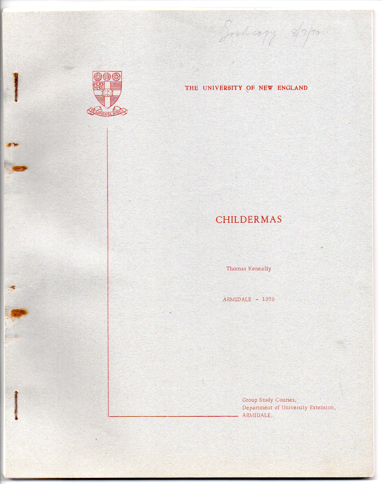 Image for Childermas
