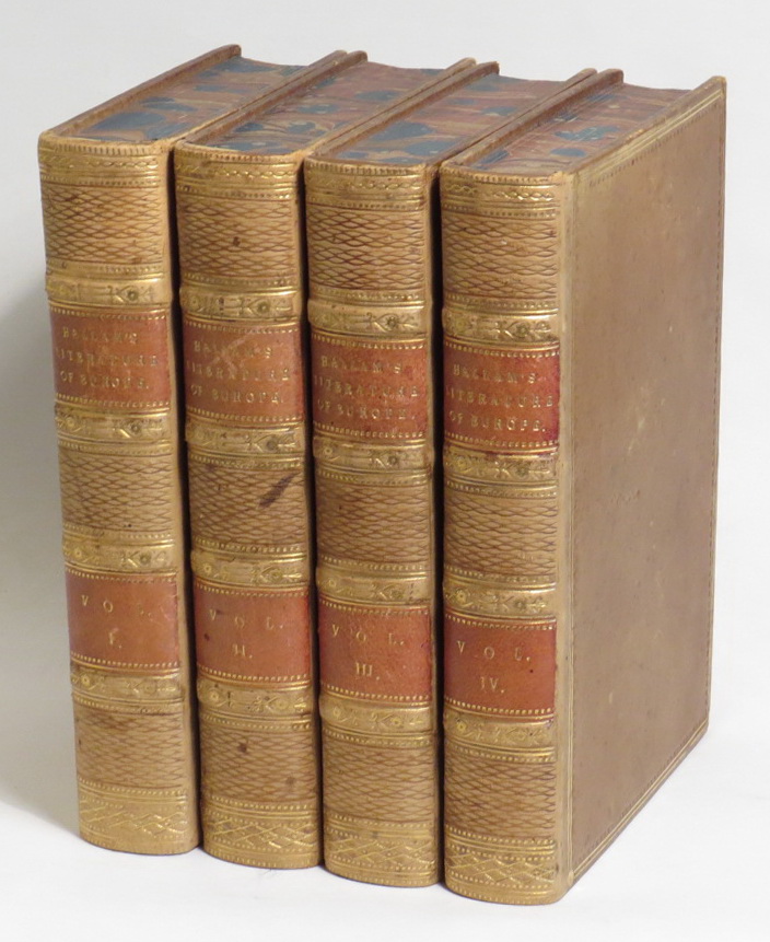 Image for Introduction to the Literature of Europe, in the Fifteenth, Sixteenth, and Seventeenth Centuries