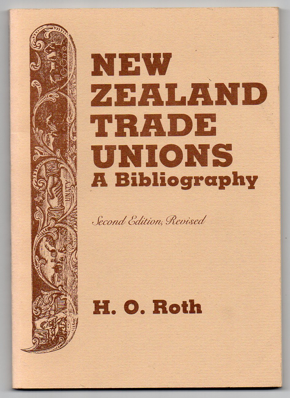 Image for New Zealand Trade Unions: A Bibliography