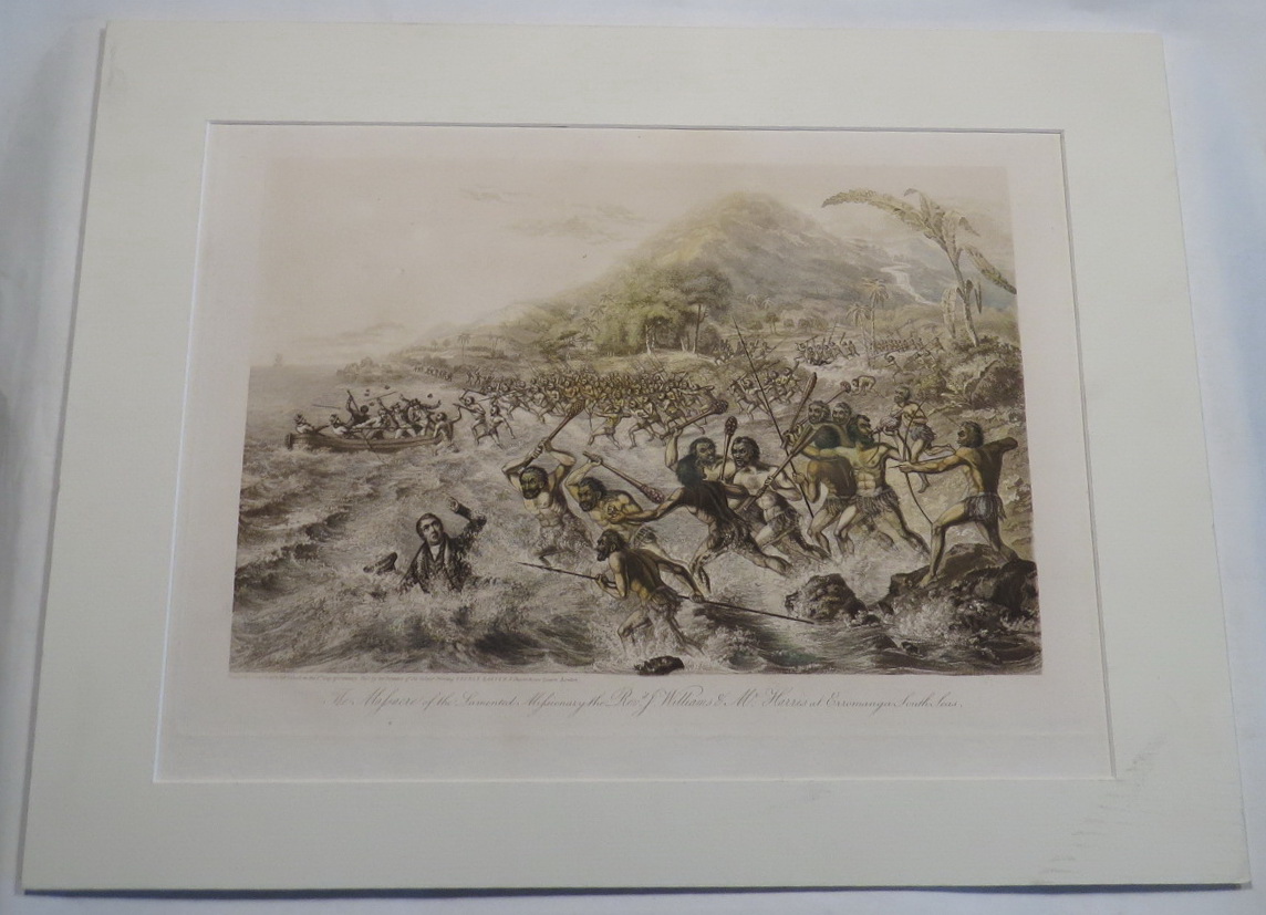 Image for The Massacre of the Lamented Missionary the Revd. J. Williams & Mr. Harris at Erromanga South Seas