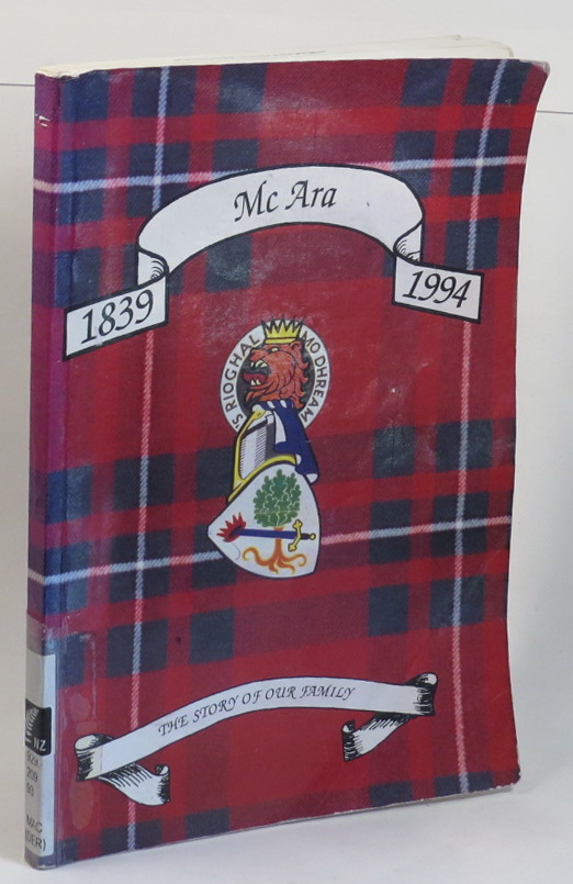 Image for McAra Family 1839-1994: The Story of Our Family