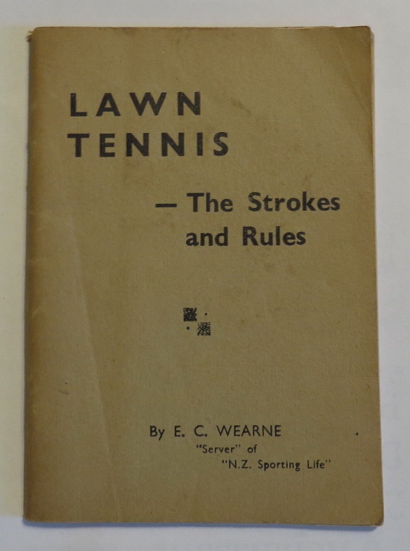 Image for Lawn Tennis - The Strokes and Rules