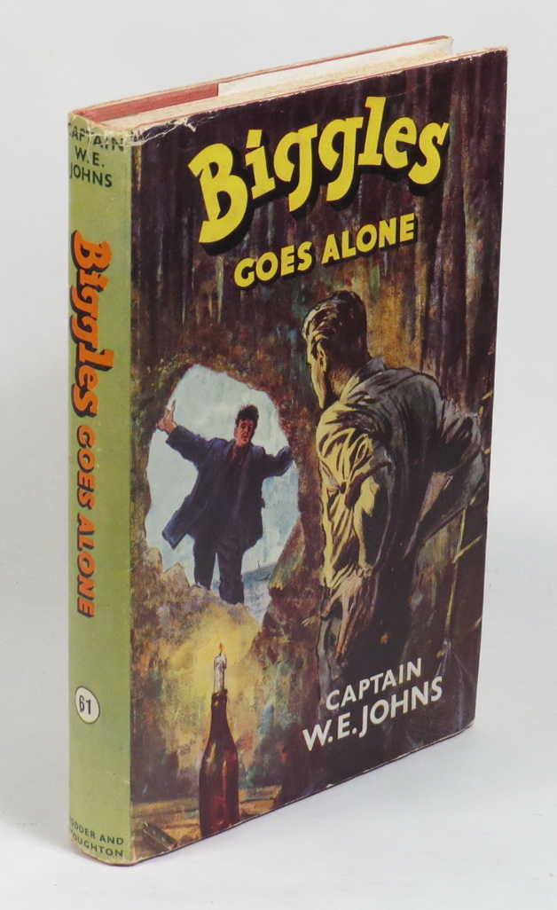 Image for Biggles Goes Alone