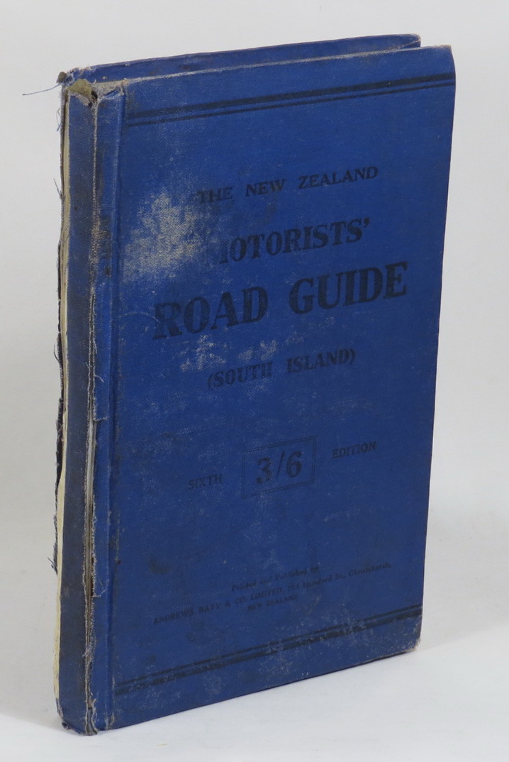 Image for The New Zealand Motorists' Road Guide (South Island). Sixth Edition.