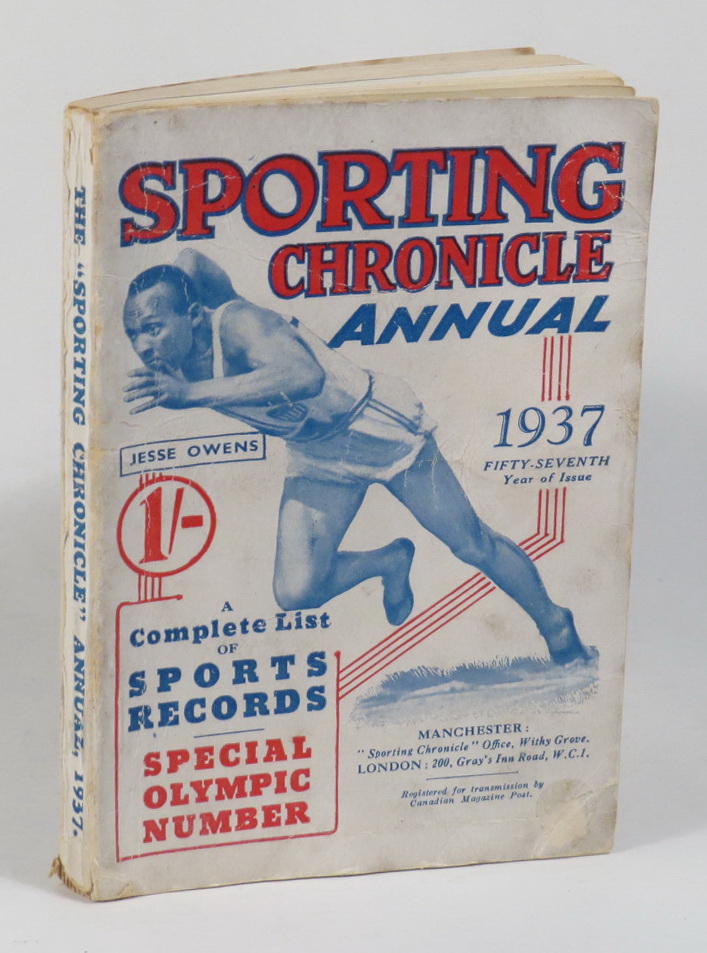 Image for The Sporting Chronicle Annual for 1937. A Handbook of Records for Every Branch of Sport with Special Olympic Games Section