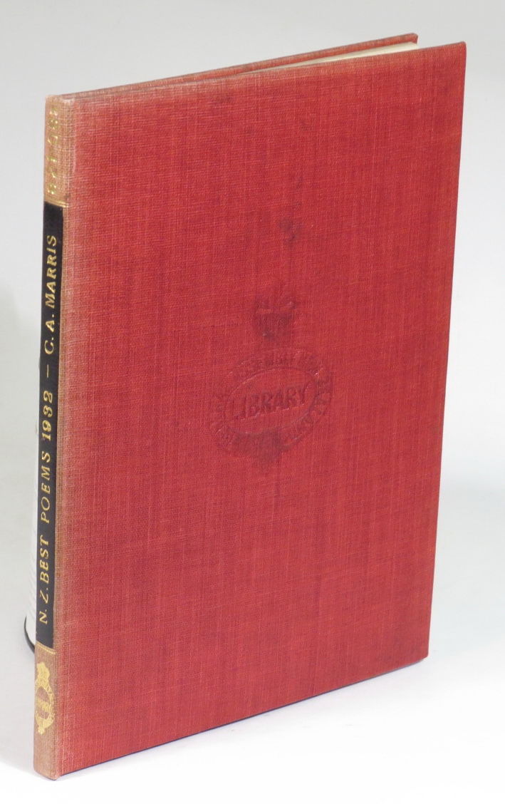 Image for New Zealand Best Poems of 1932 - Chosen by C. A. Marris