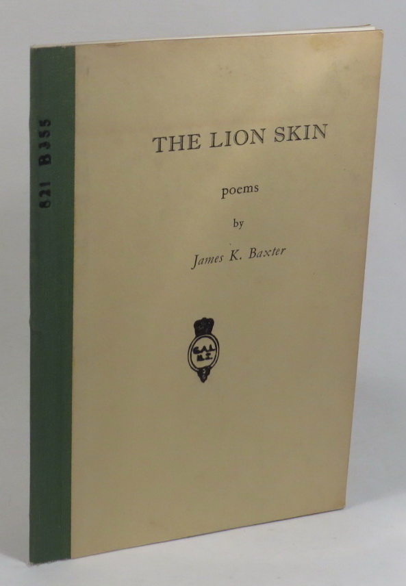 Image for The Lion Skin - Poems by James K. Baxter