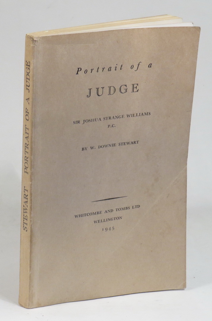 Image for Portrait of a Judge - Sir Joshua Strange Williams P.C.