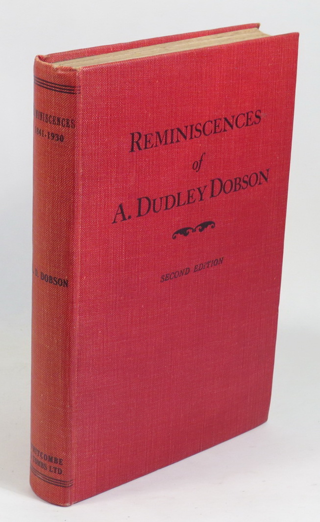 Image for Reminiscences of Arthur Dudley Dobson - Engineer - 1841-1930