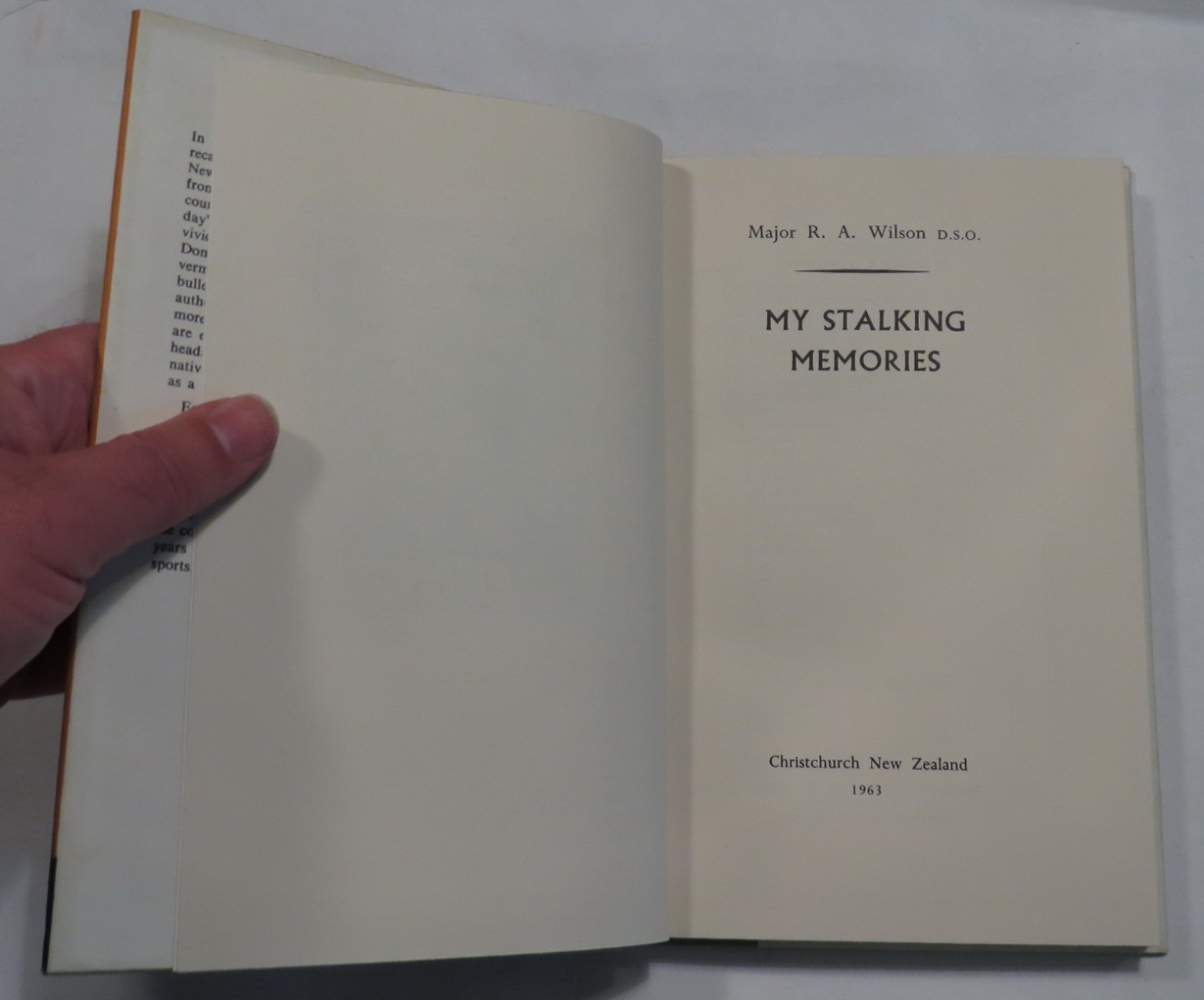 Image for My Stalking Memories